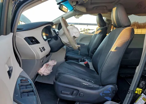 2012 Toyota Sienna Sport from USA, damaged, VIN 5TDXK3DC8CS216761